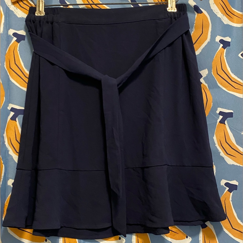 Skies Are Blue - Navy Blue Women's Skirt